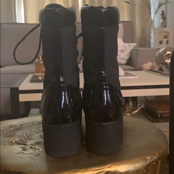 Urban Outfitters Chunky Combat Boots - Picture 3 of 5